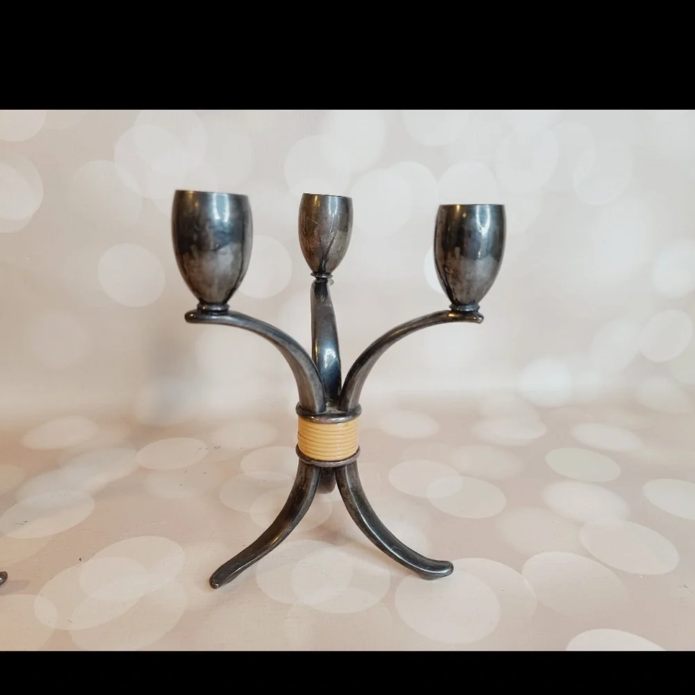 Vintage FLAIR‎ Mid Century Flair Candlestick